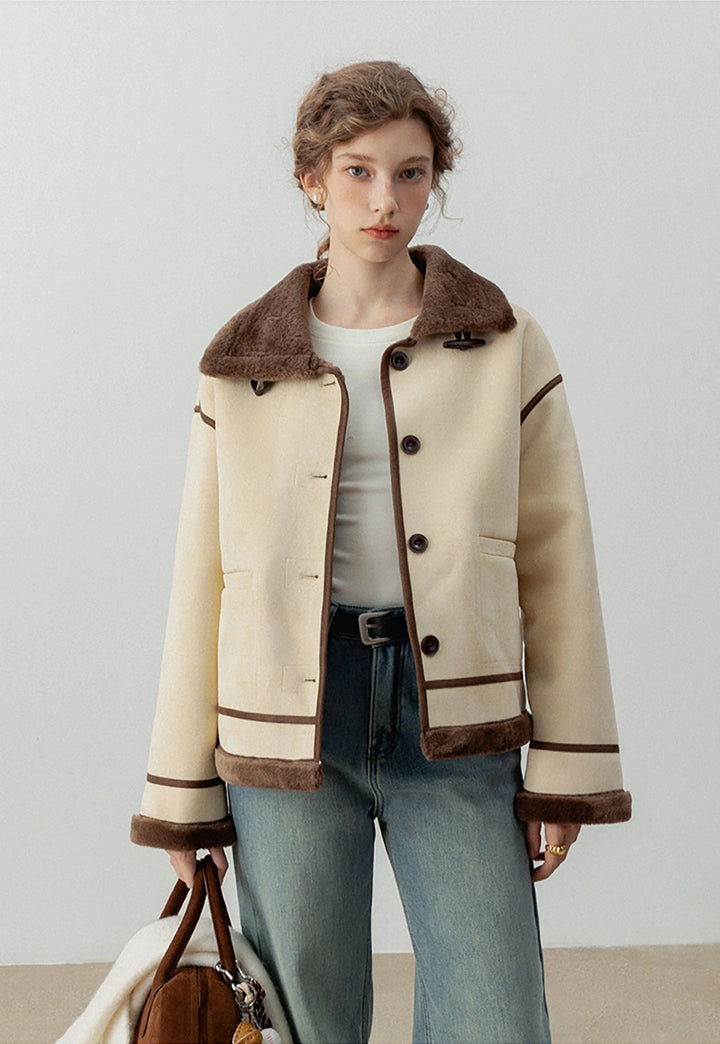 Women's Faux Shearling Jacket