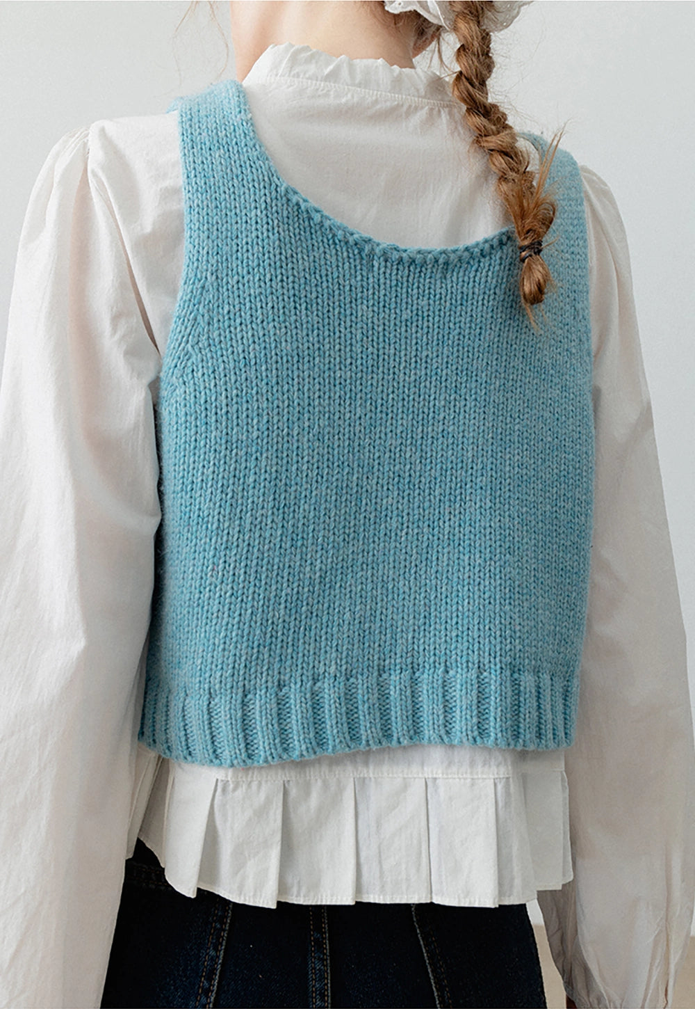 Women's Chunky Knit Sweater Vest