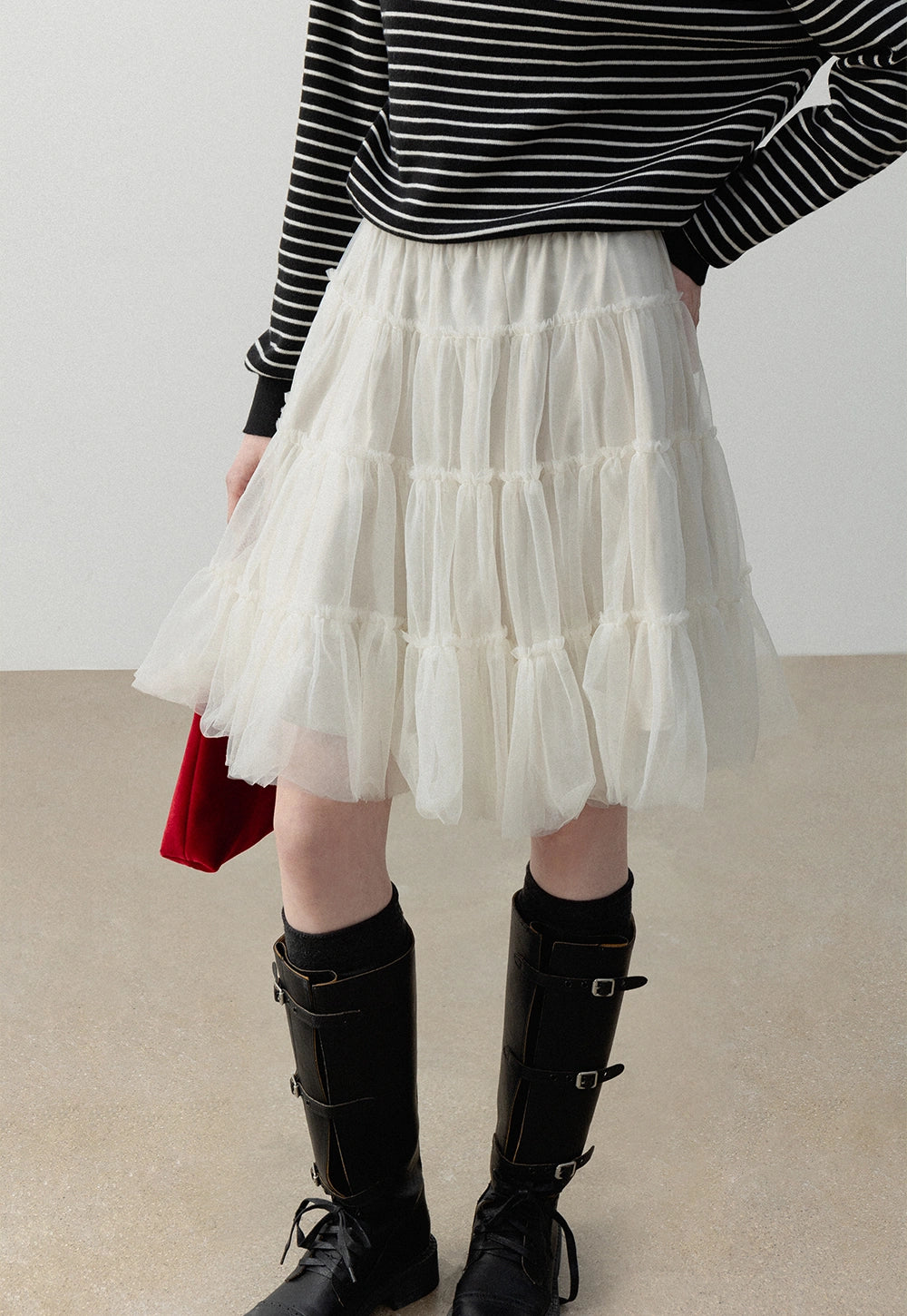 Women's Tiered Tulle Skirt