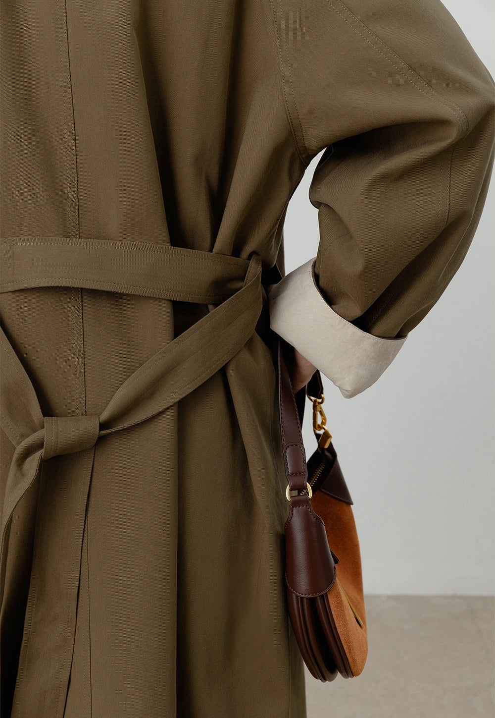 Women's Double-Breasted Trench Coat