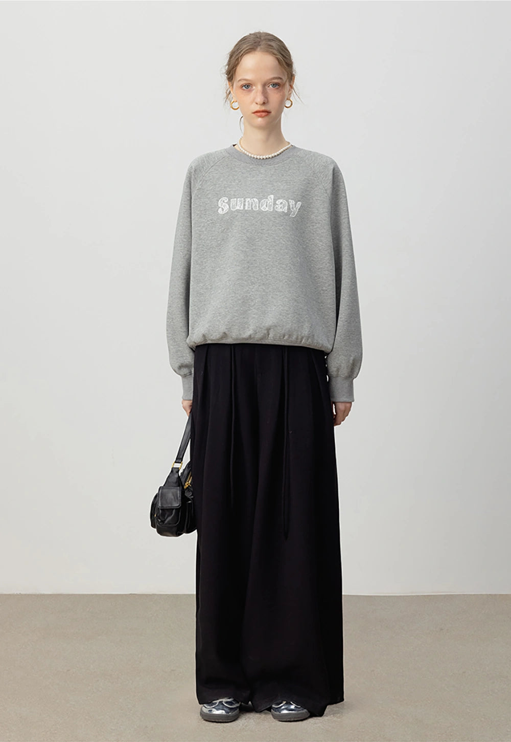 Women's Casual 'Sunday' Graphic Sweatshirt