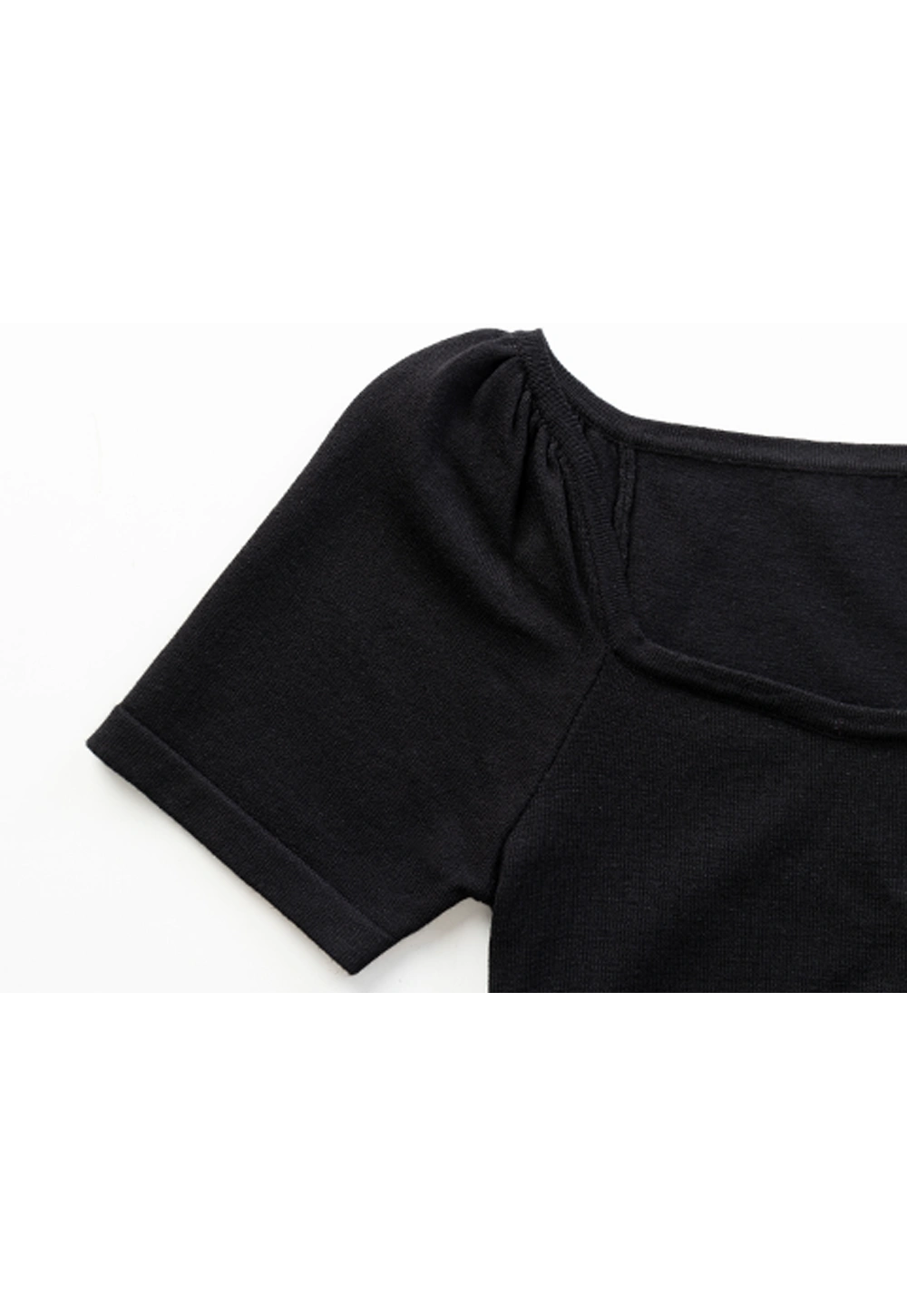 Women's Short Sleeve Knit Sweater