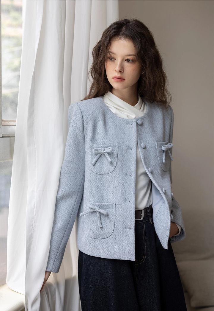 Women's Elegant Woolen Jacket