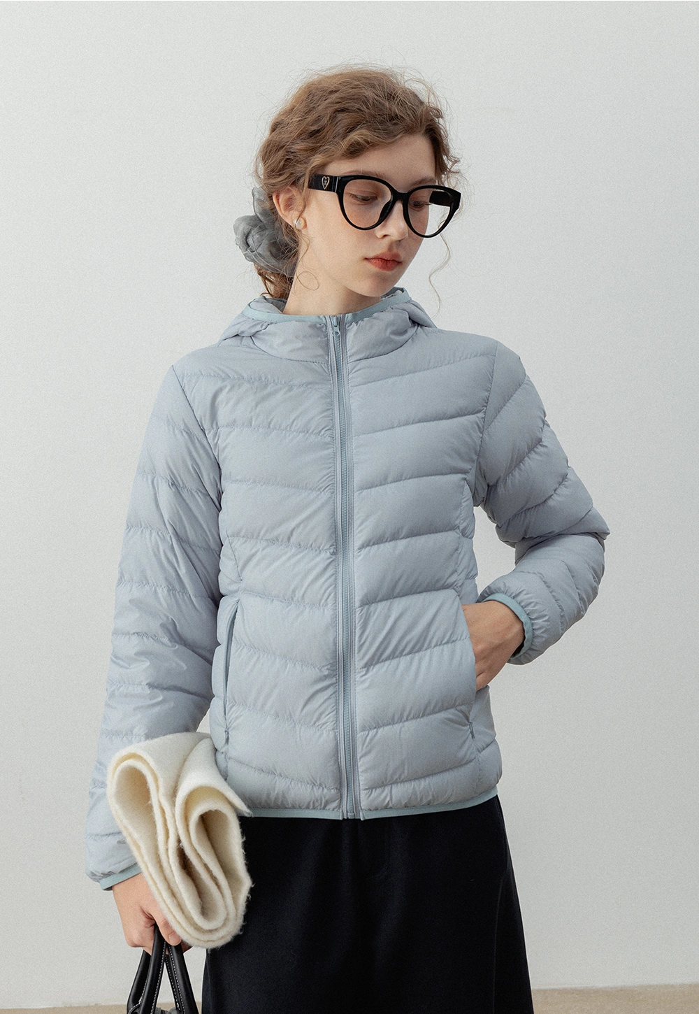 Women's Lightweight Hooded Puffers