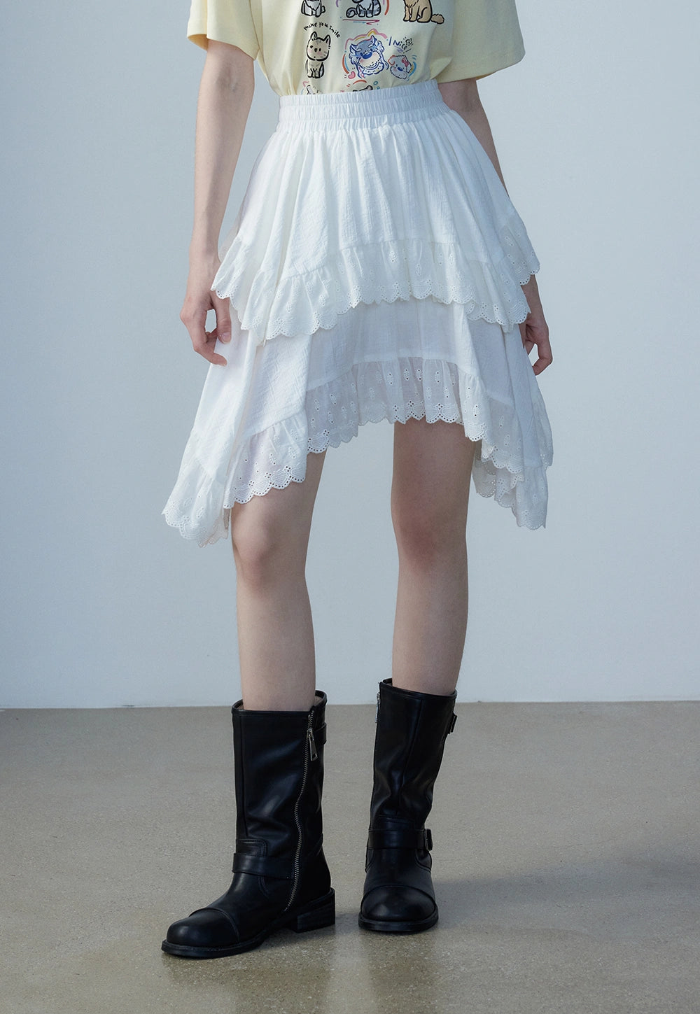 Women's Tiered Ruffle Skirt