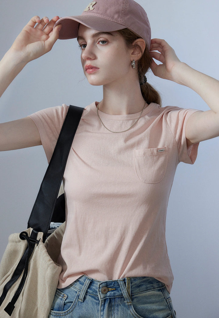 Women's Casual Pocket Tee