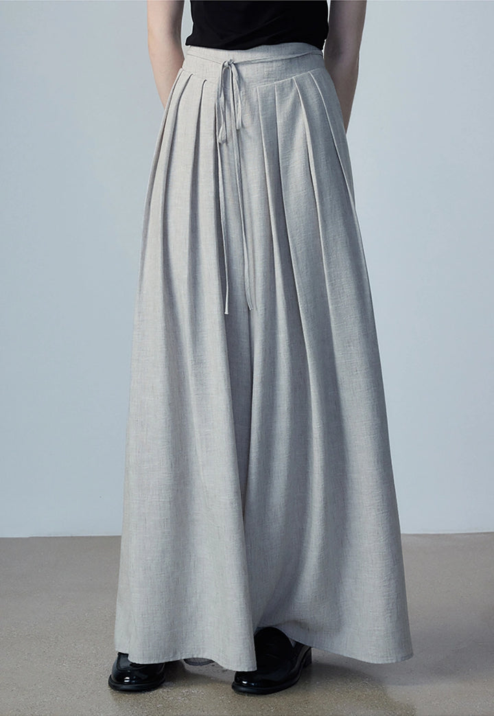 Women's Pleated Culottes