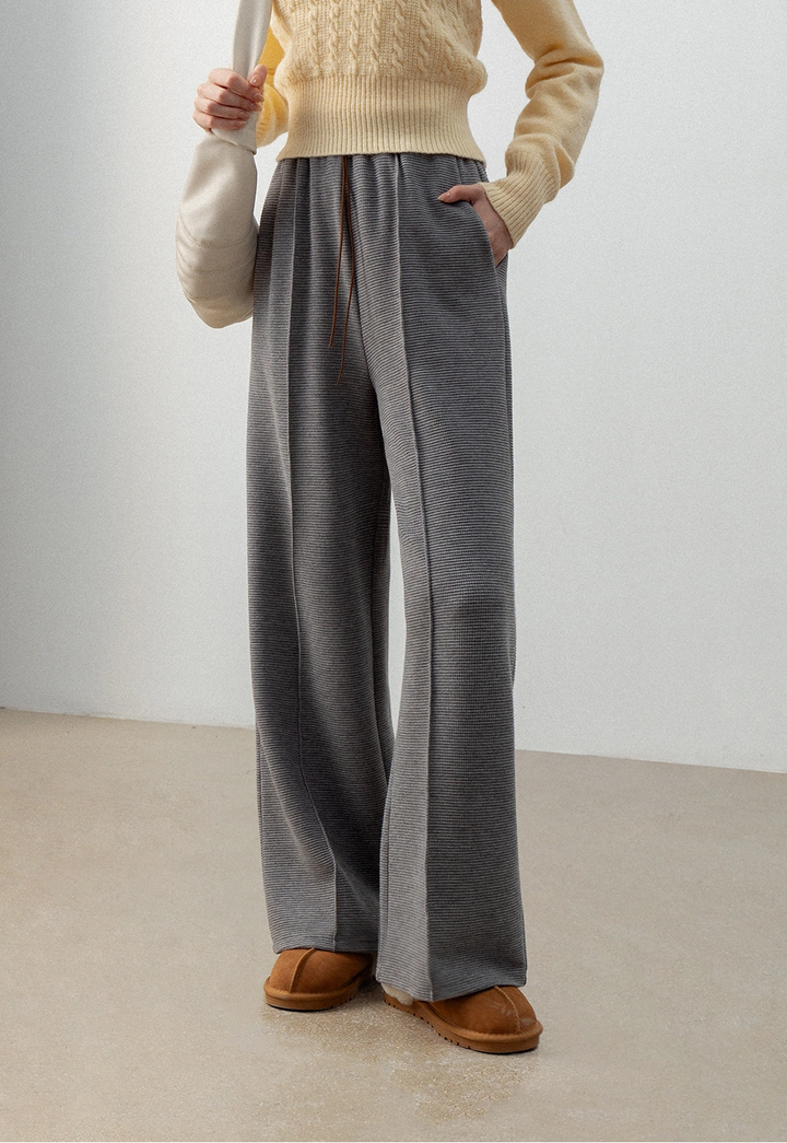 Women's Wide-Leg Drawstring Lounge Pants