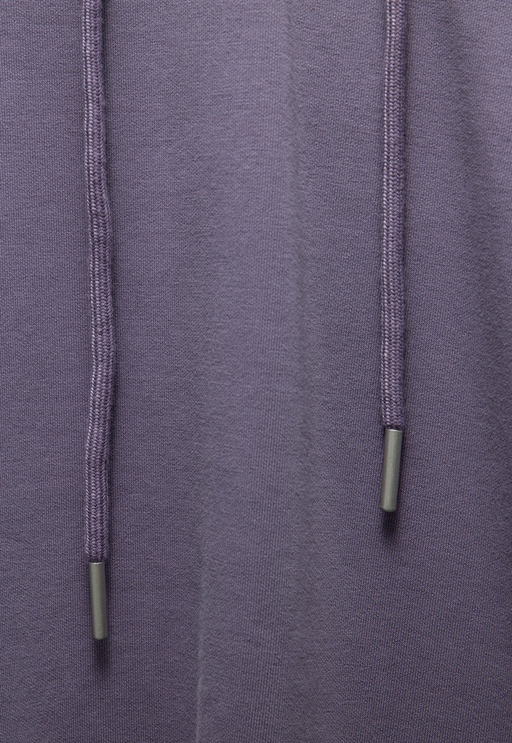 Cozy Lavender Hoodie and Wide-Leg Pants Set