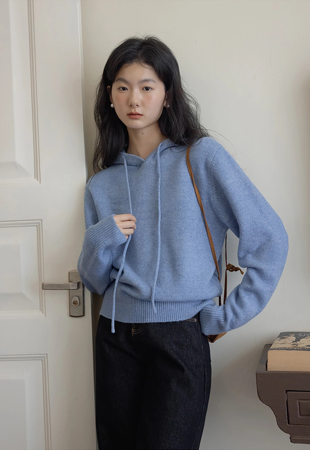 Cozy Knit Hoodie for Effortless Style