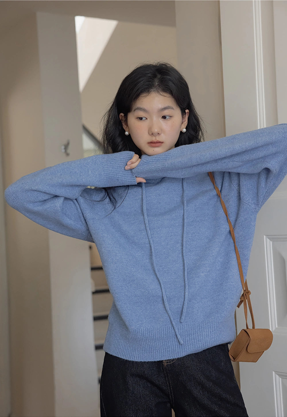 Cozy Knit Hoodie for Effortless Style