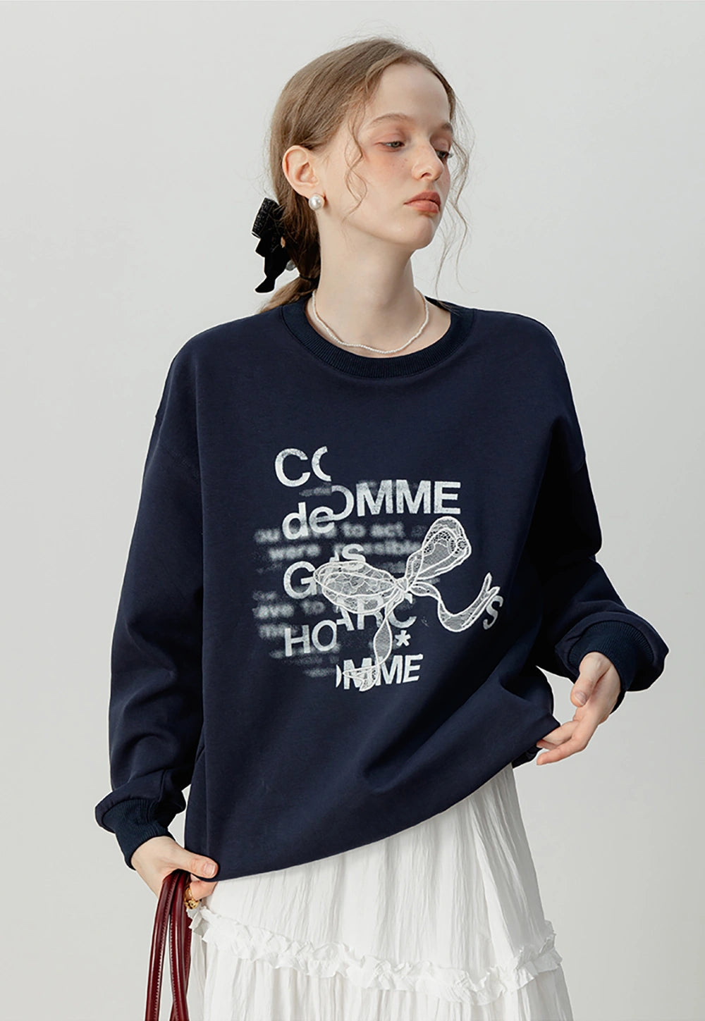 women's Graphic Print Sweatshirt