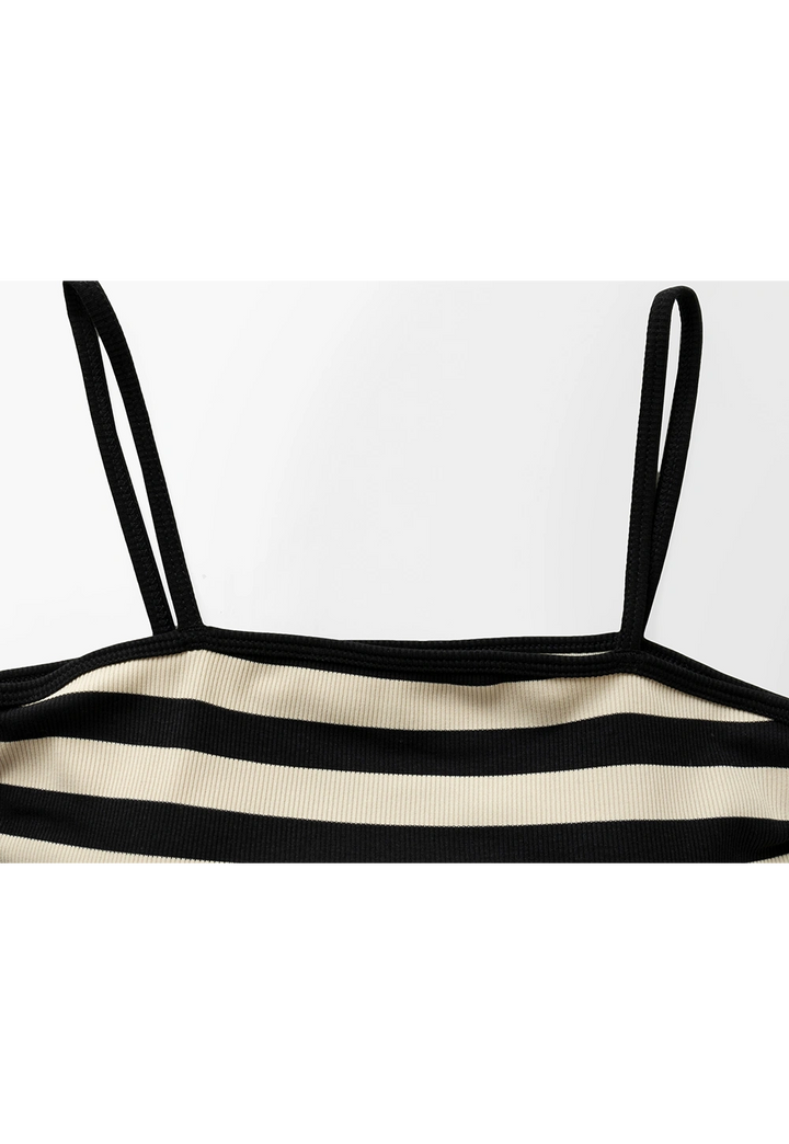 Women's Striped Camisole - Slim fit, perfect for summer layering