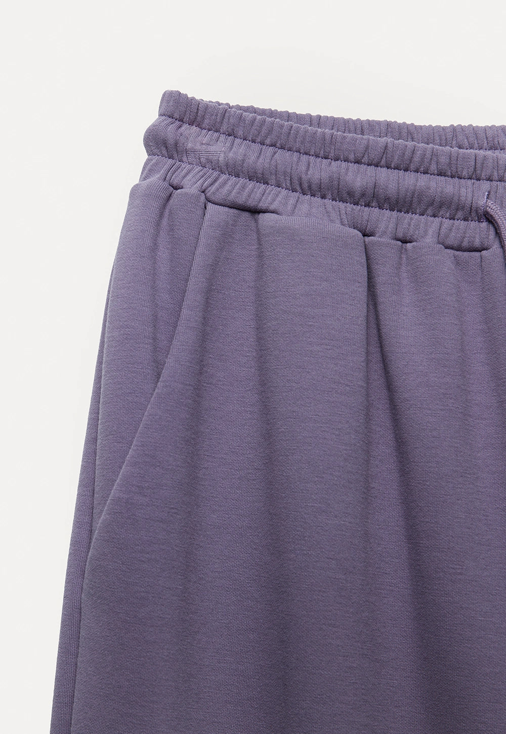 Cozy Lavender Hoodie and Wide-Leg Pants Set