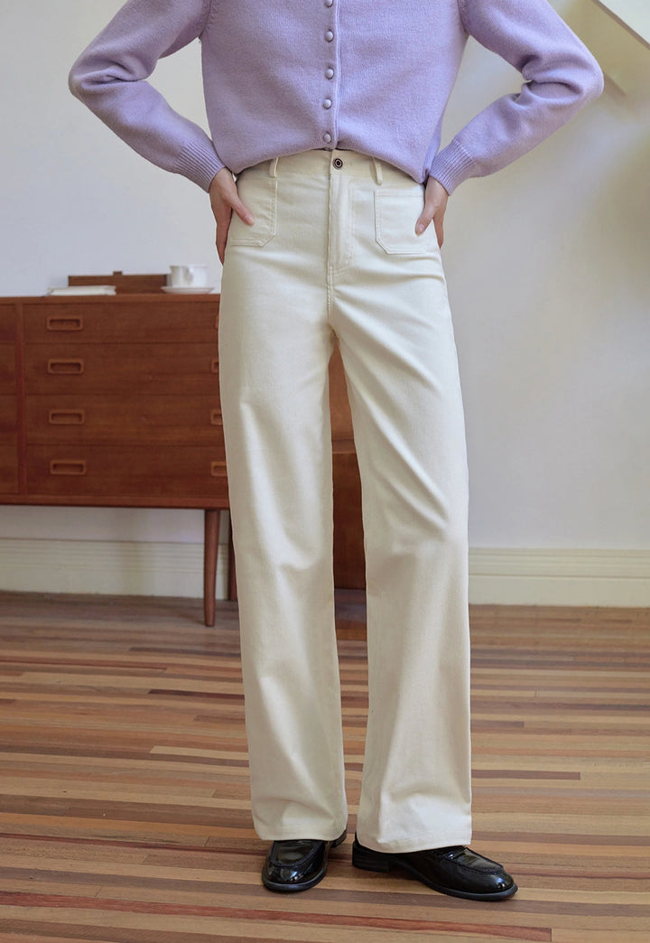 Corduroy Flare Pants