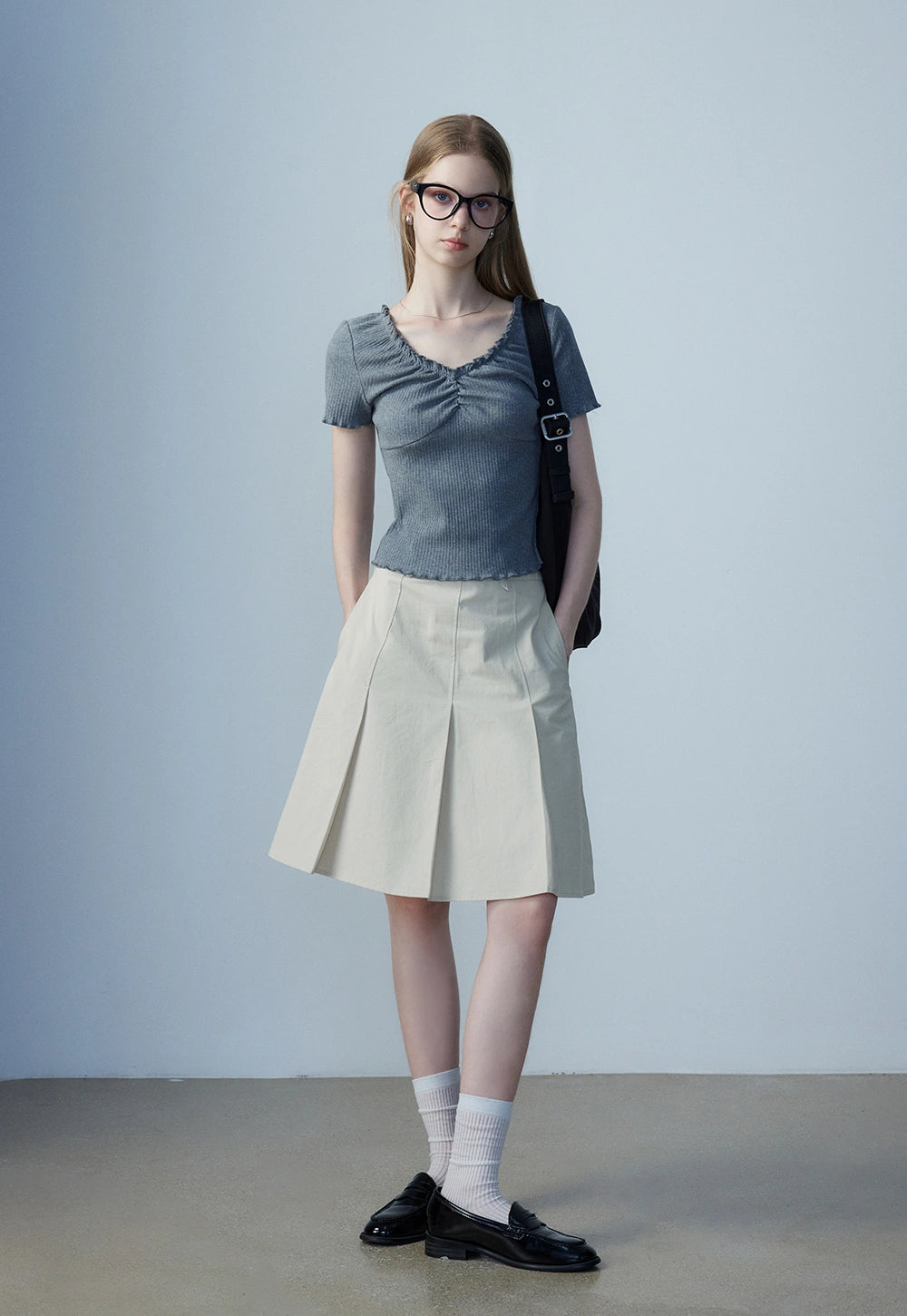 Women's Pleated Skirt