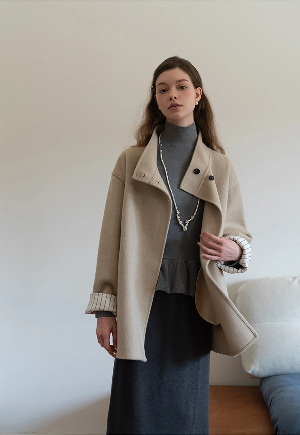 Women's Wool Blend Coat