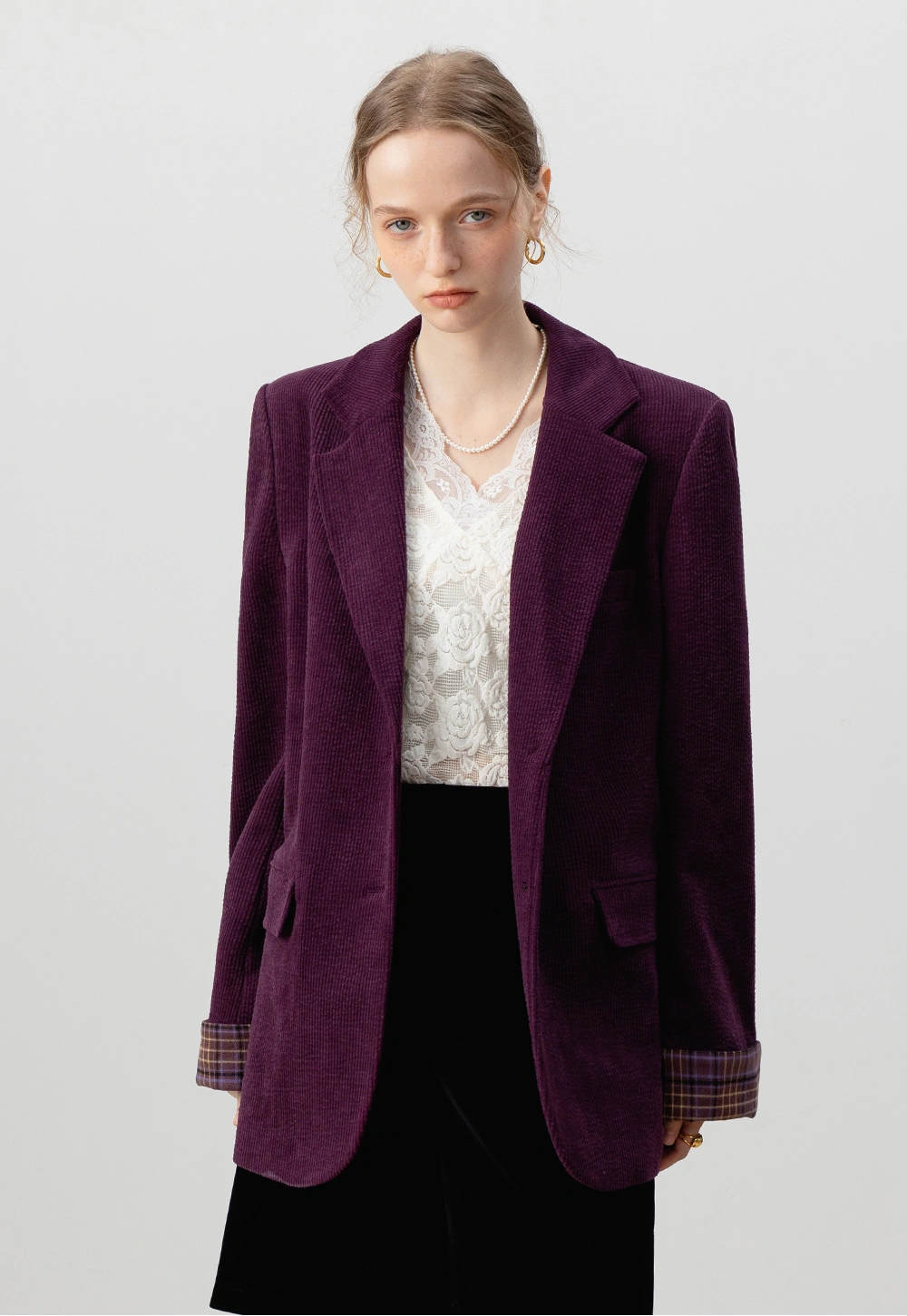 Women's Corduroy Blazer