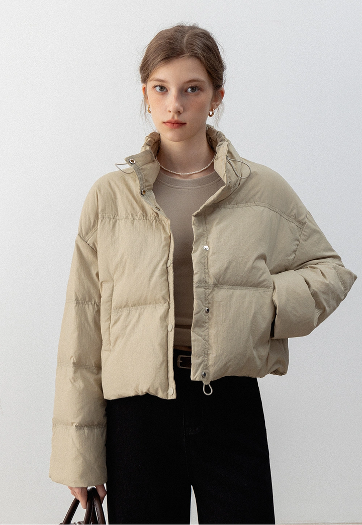 Cropped Puffer Jacket