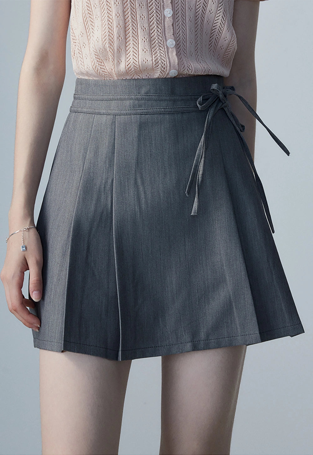 Women's Pleated Mini Skirt