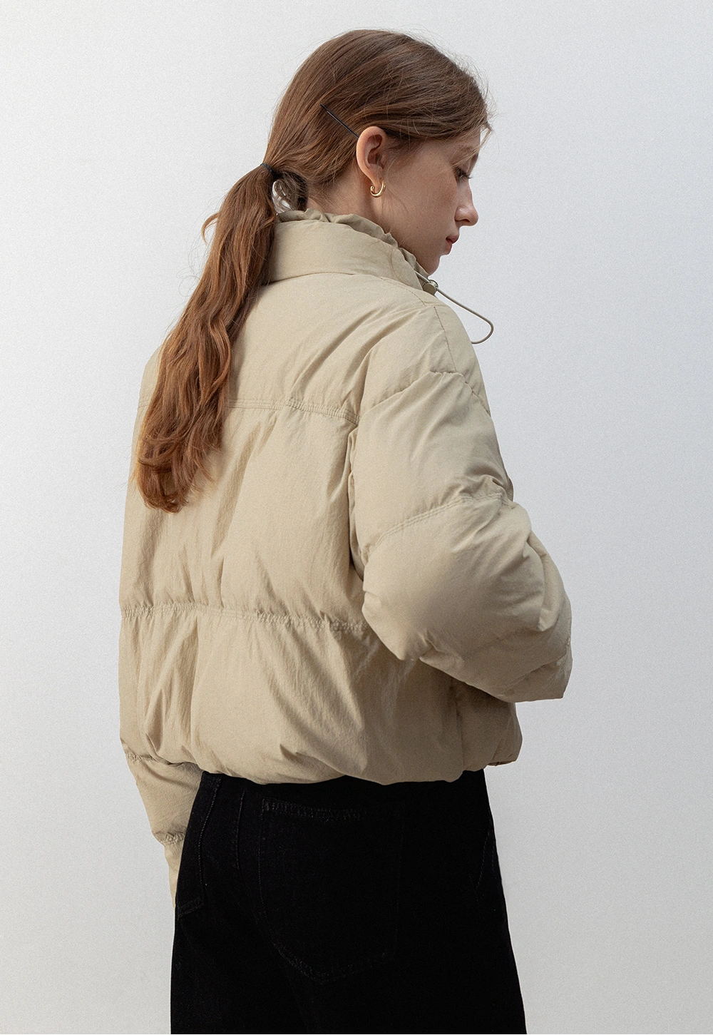 Cropped Puffer Jacket