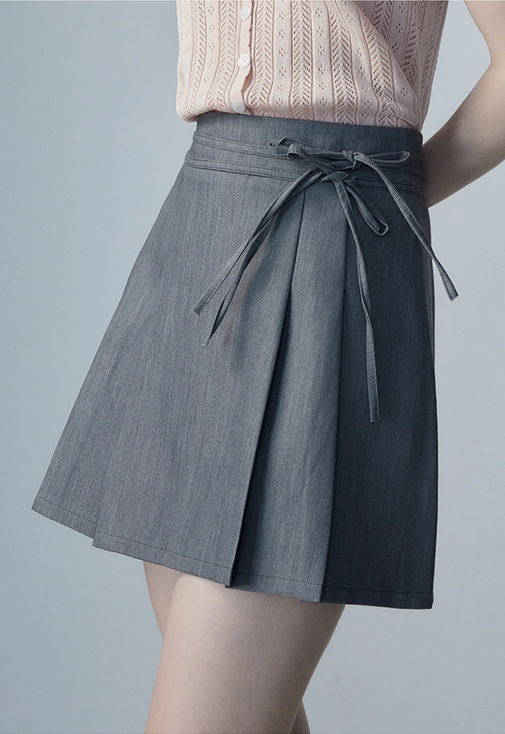 Women's Pleated Mini Skirt