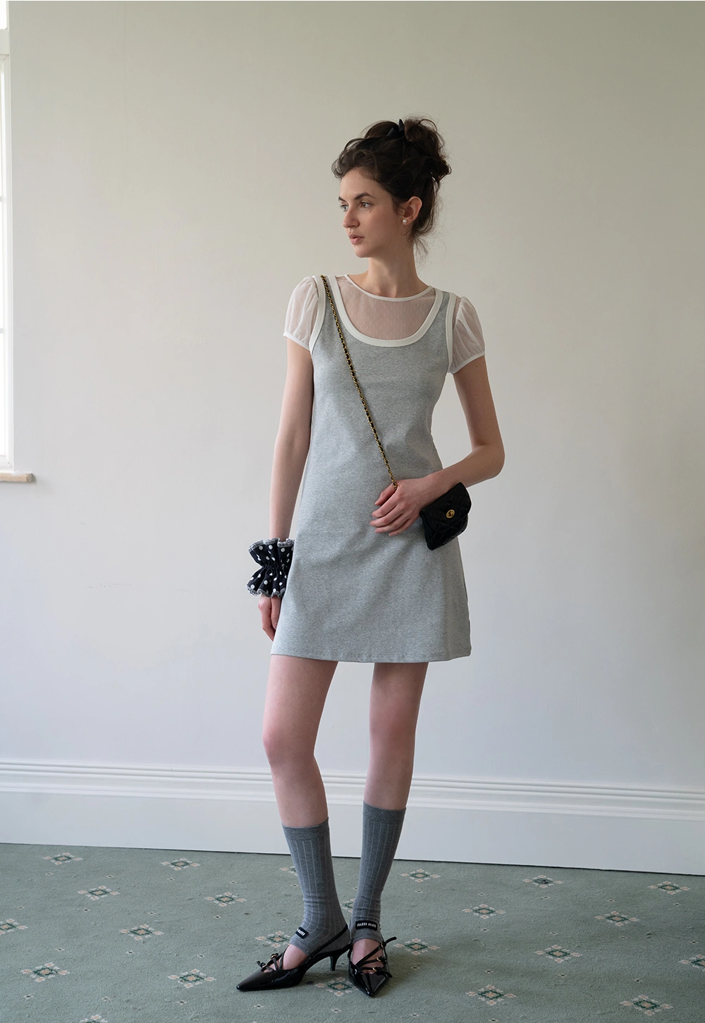 Trim Tank Dress