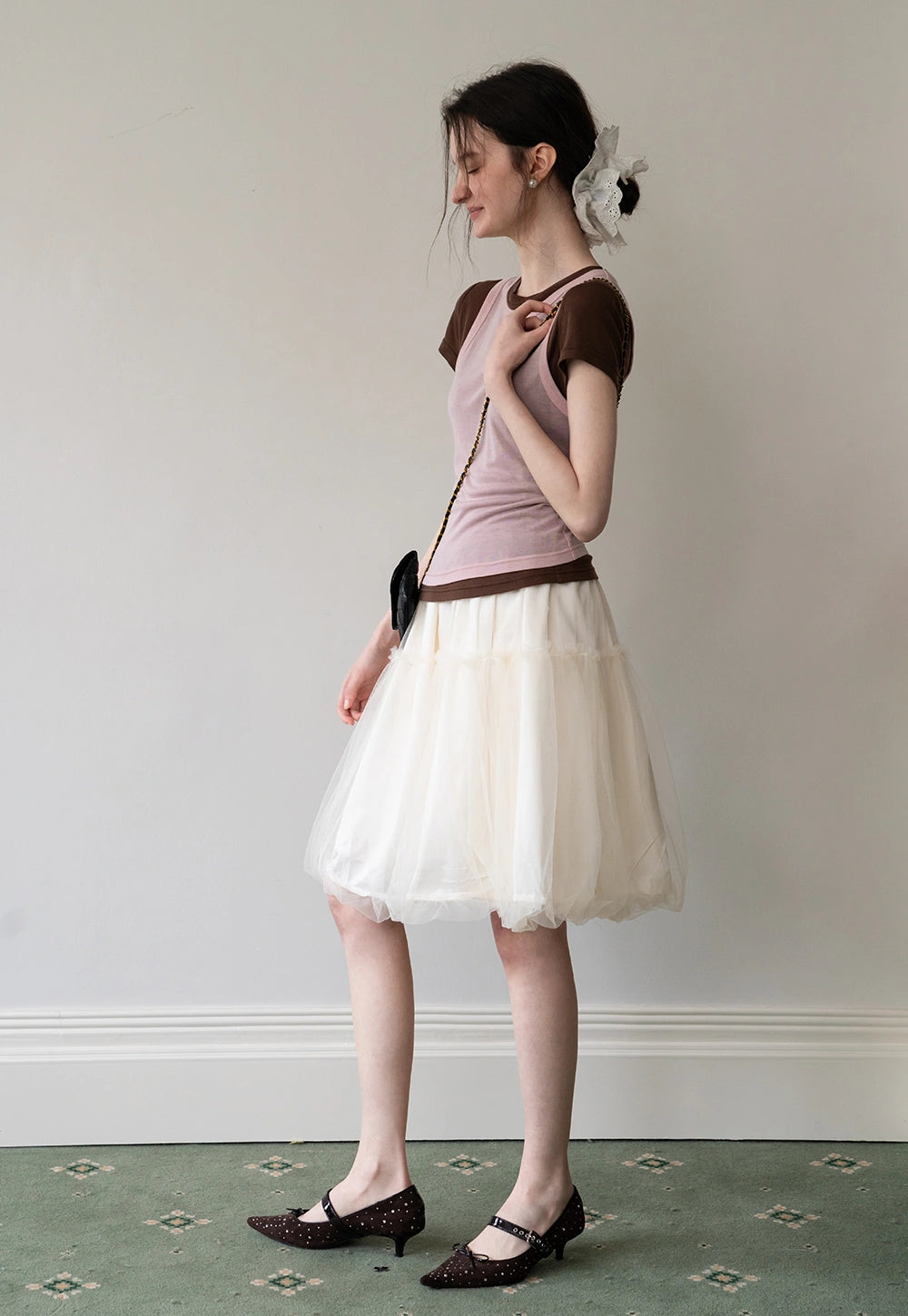 Women's Layered Tulle Skirt