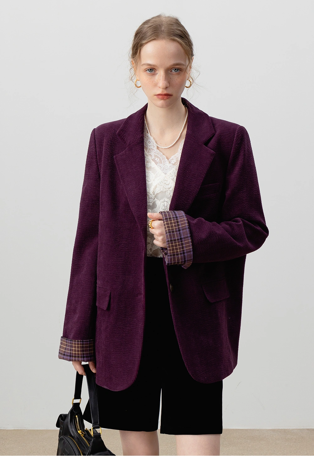 Women's Corduroy Blazer