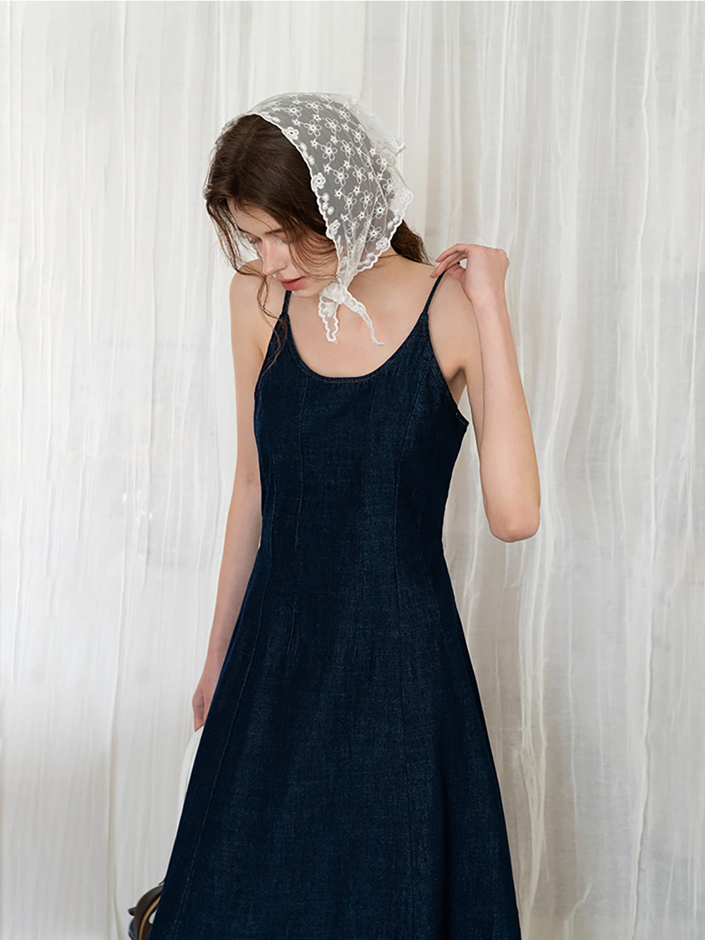 Spaghetti Strap A-line Dress