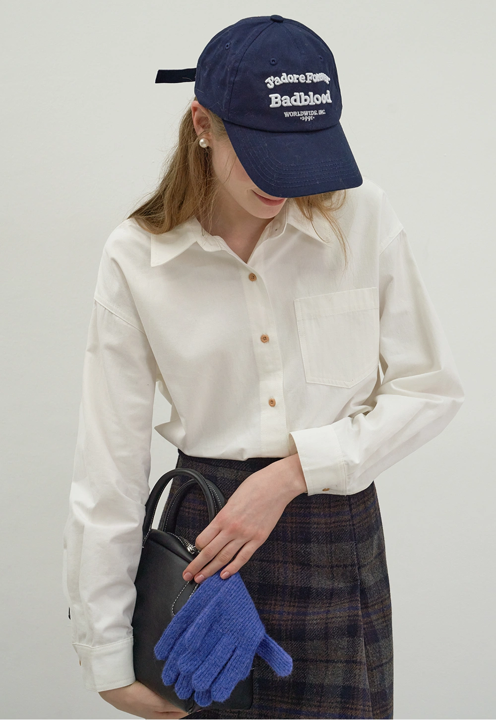 Women's Button-Up Collared Shirt