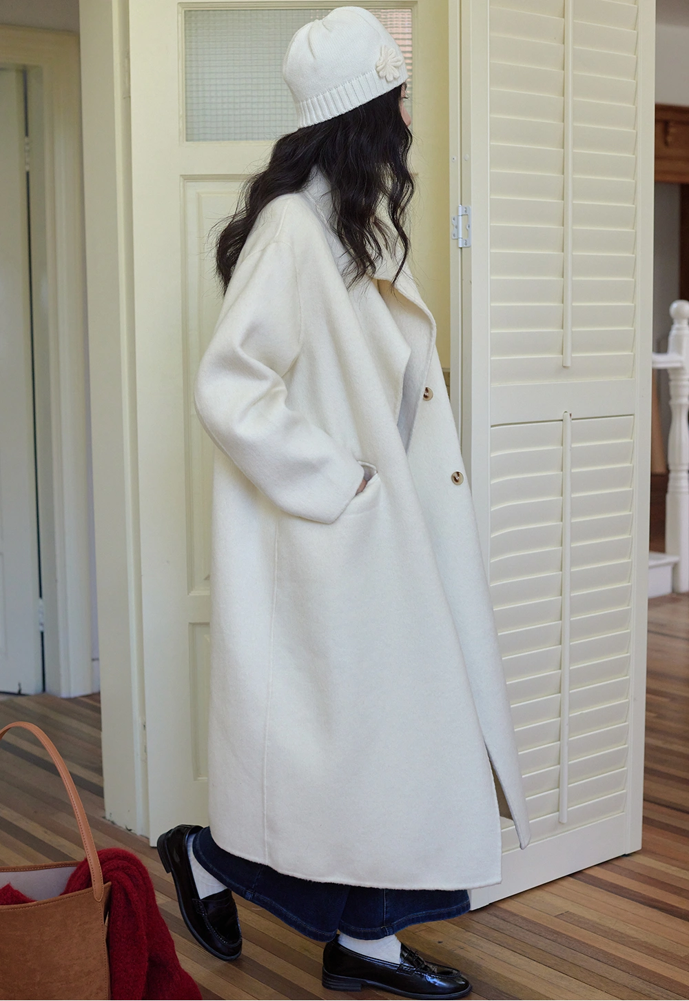 Double sided Woolen coat