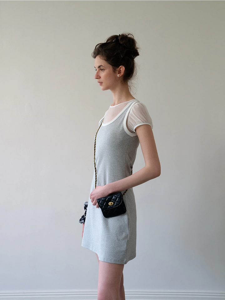 Trim Tank Dress