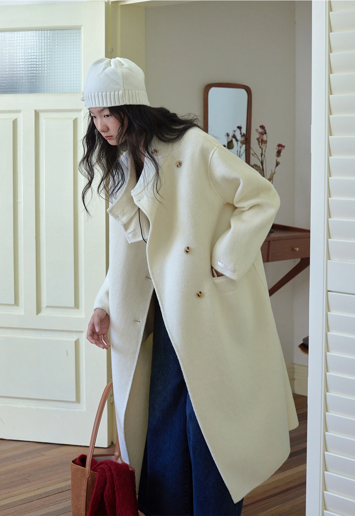 Double sided Woolen coat