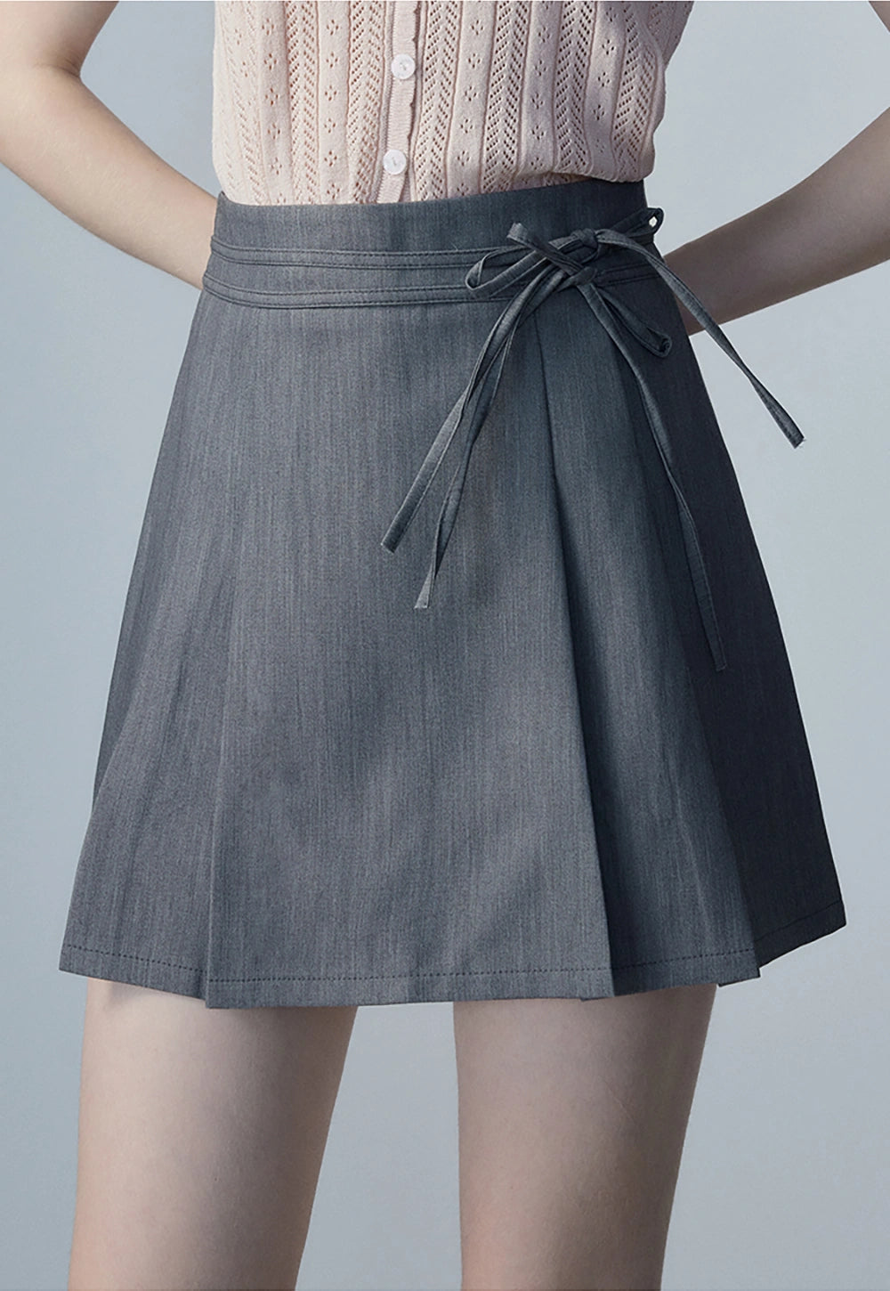 Women's Pleated Mini Skirt