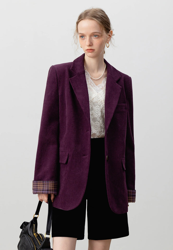 Women's Corduroy Blazer