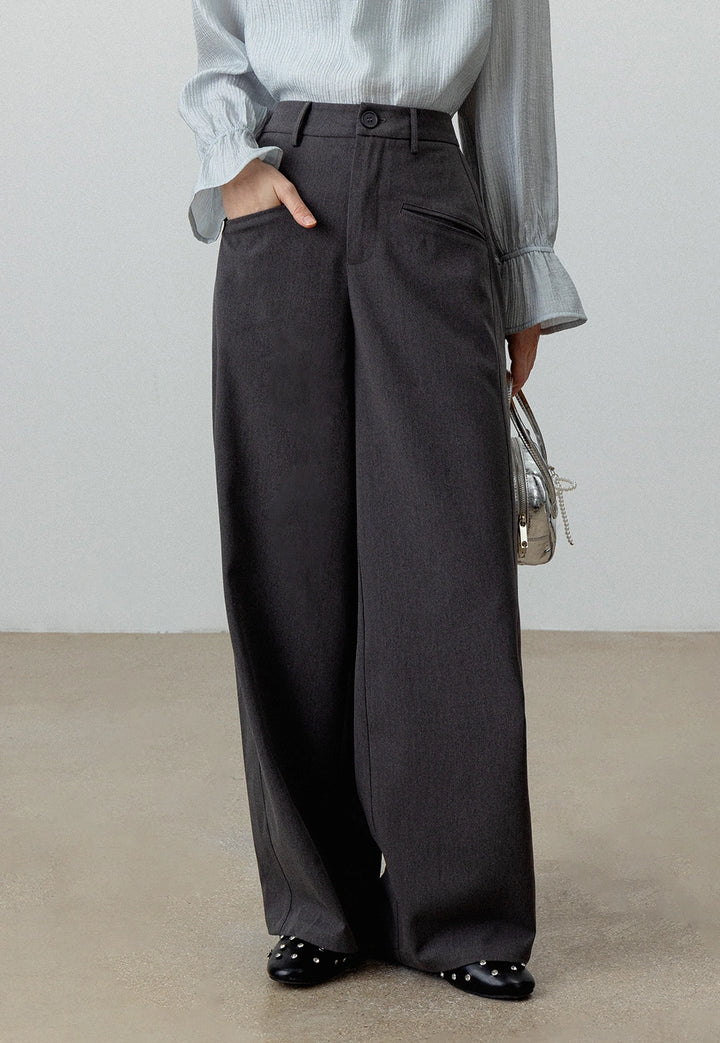 Women's High-Waist Wide-Leg Pants