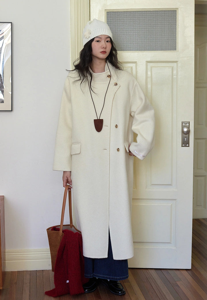 Double sided Woolen coat