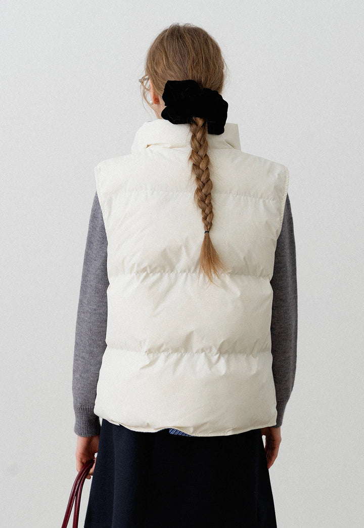 Women's Reversible Puffer Vest