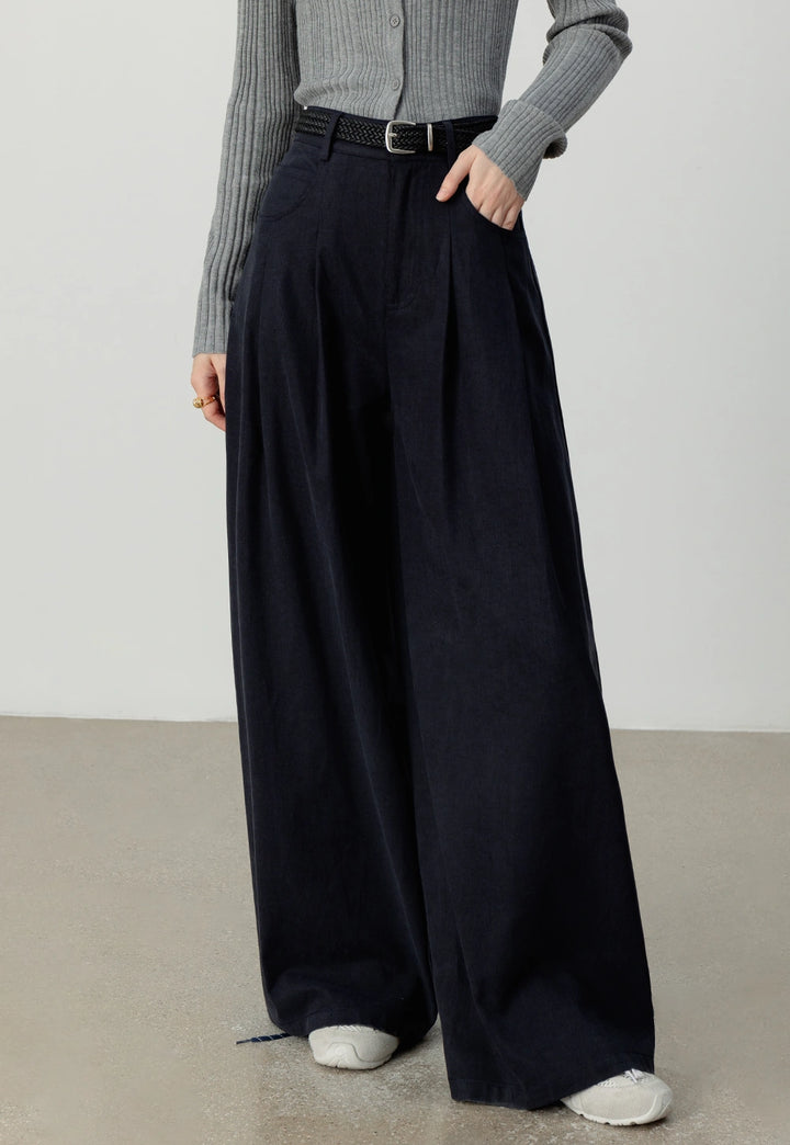 Women's Wide-Leg High-Waist Pants