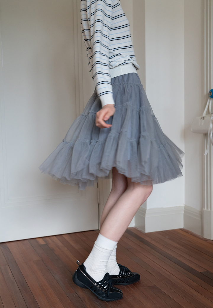 Women's Tiered Tulle Skirt