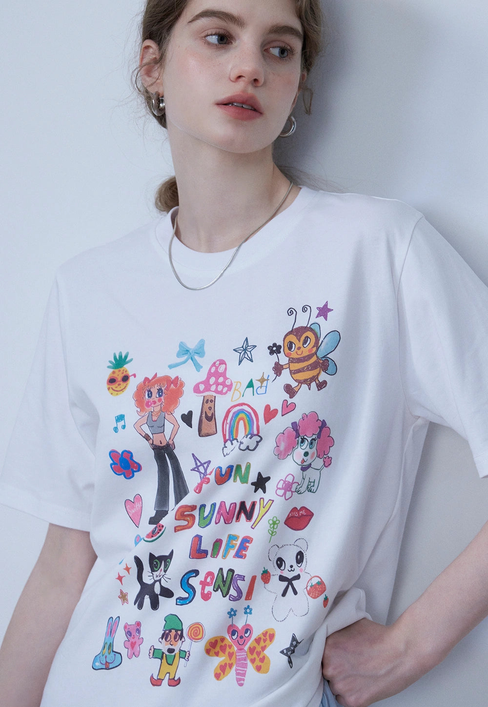 Women's Playful Print T-Shirt