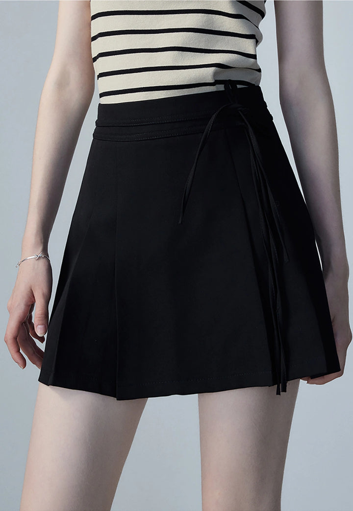 Women's Pleated Mini Skirt