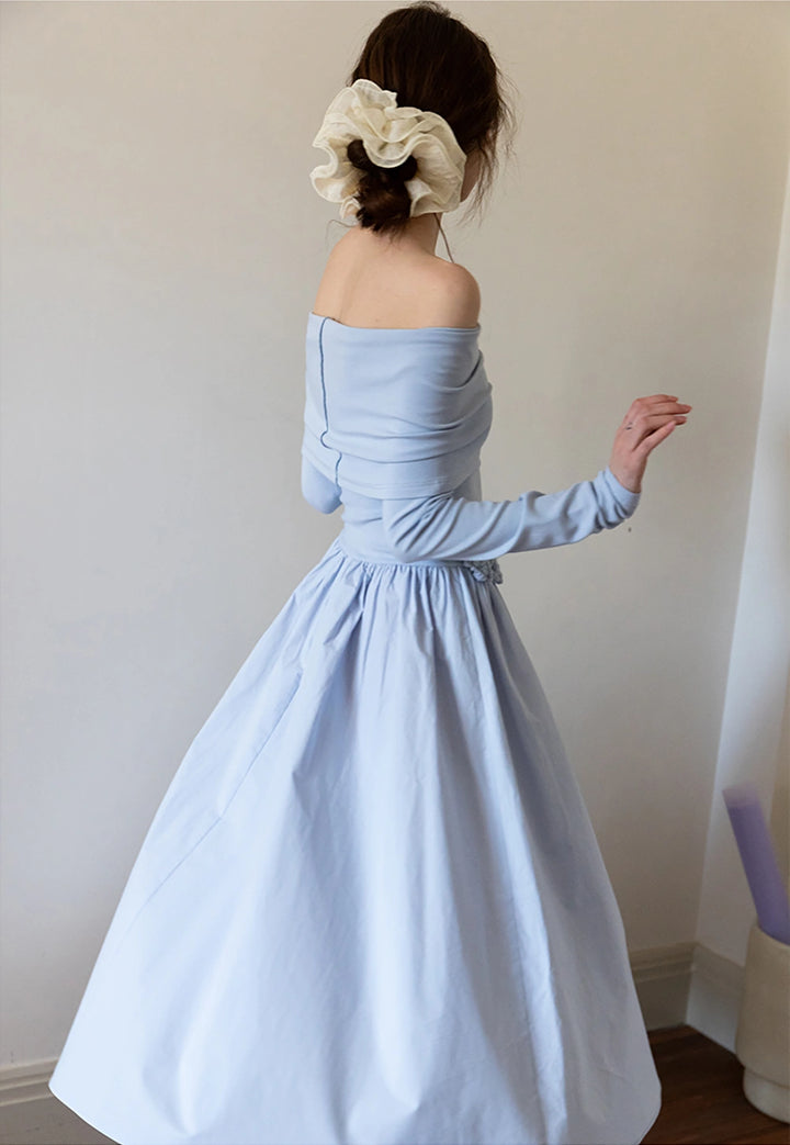 Women's Off-Shoulder Long Dress