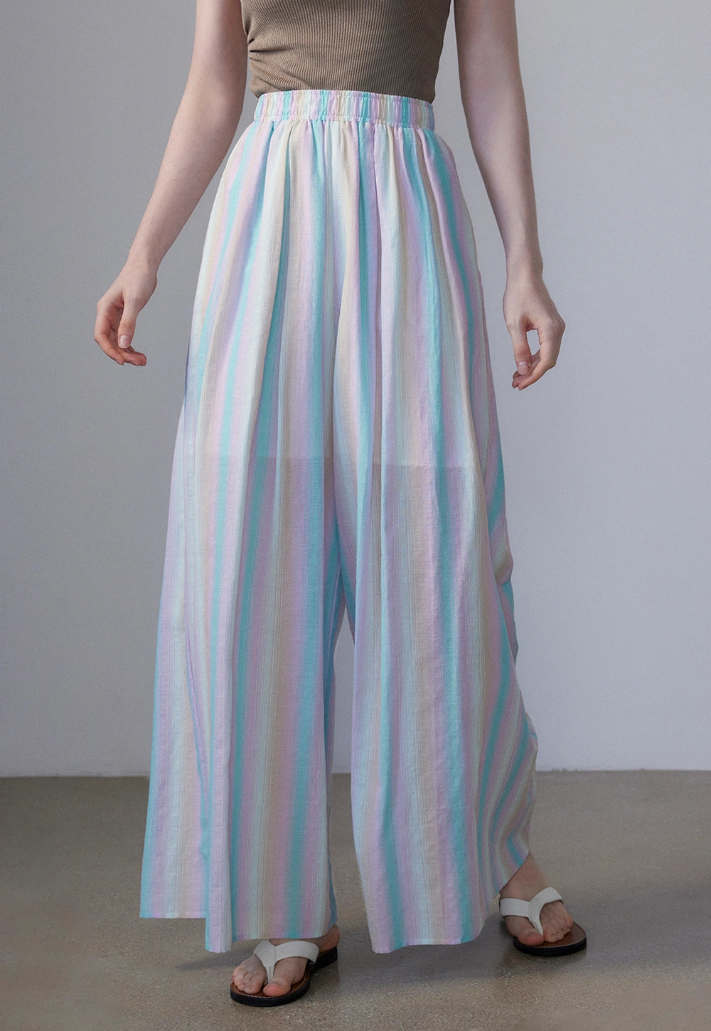 Women's Casual Striped Trousers