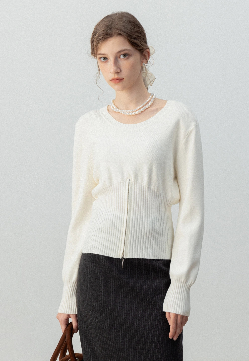 Women's Ribbed Knit Pullover