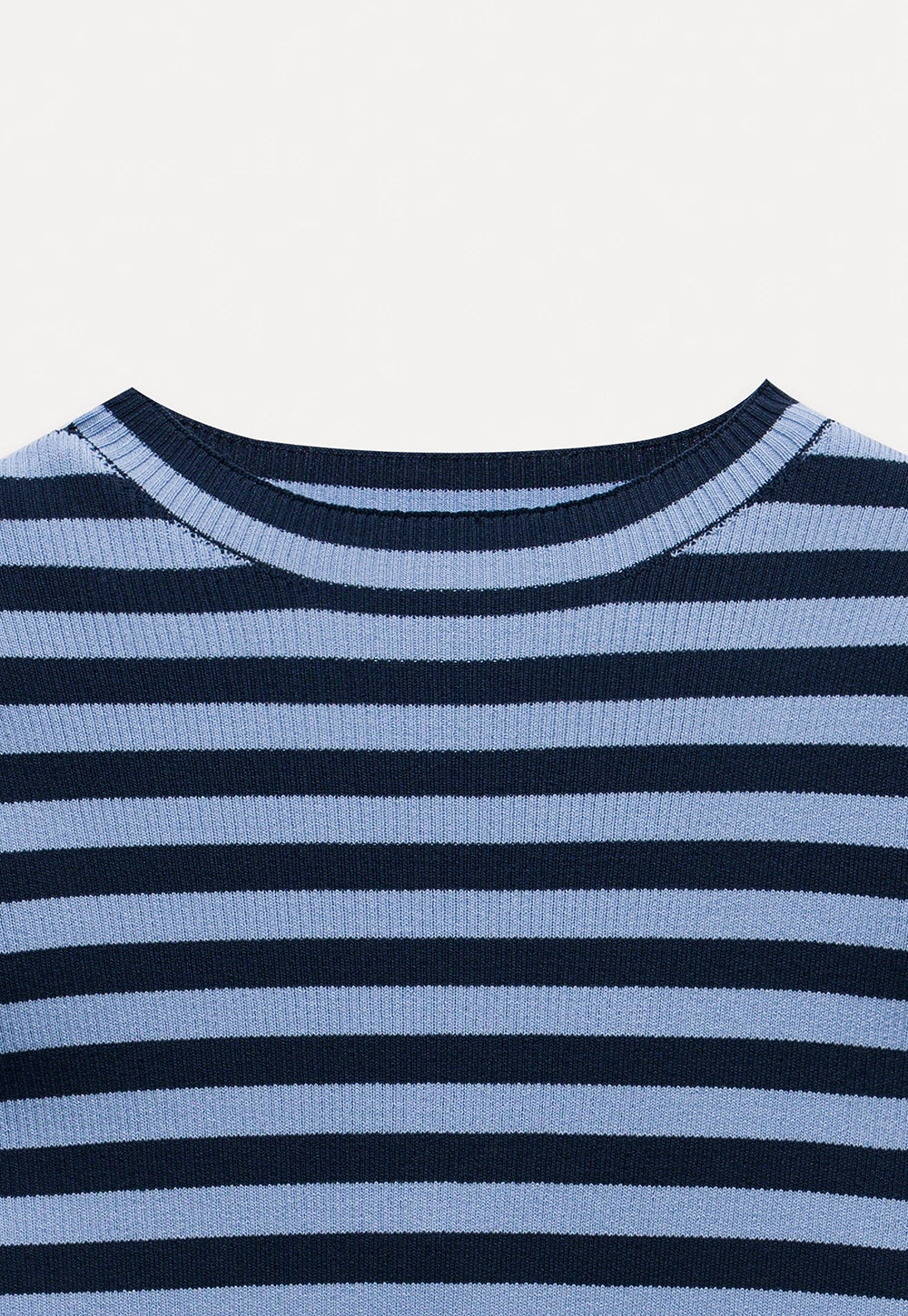 Women’s Striped Ribbed Knit Top