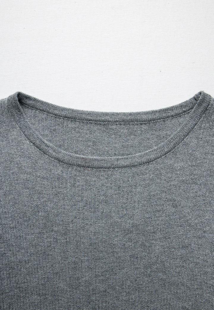 Women's Ribbed Knit Top