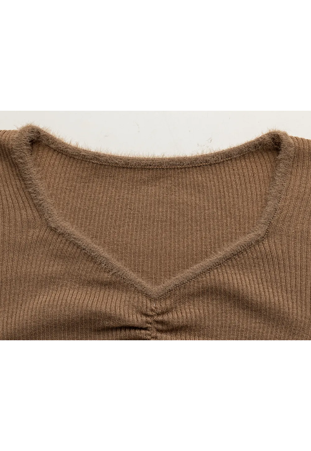 Women's V-Neck Tie  Sweaters