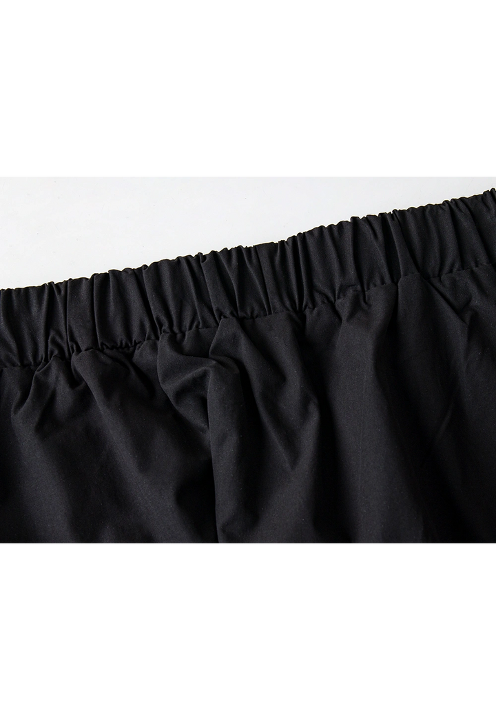 Women's Elastic Waist A-Line Skirt